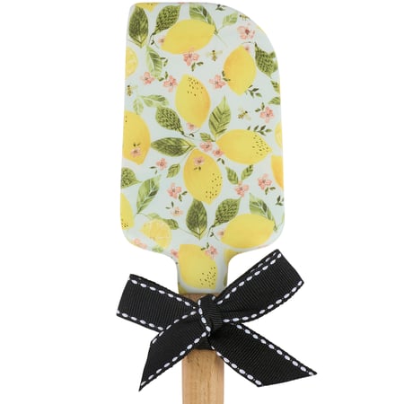Lemon Zest Spatula - Silicone, Wood