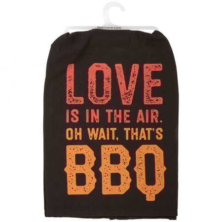 Love Is In The Air Kitchen Towel - Cotton