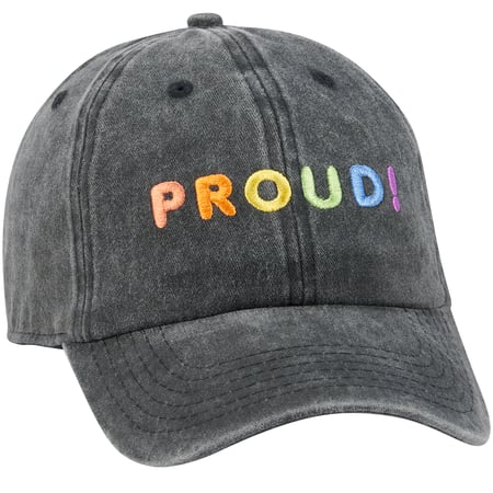 Proud Baseball Cap - Cotton, Metal