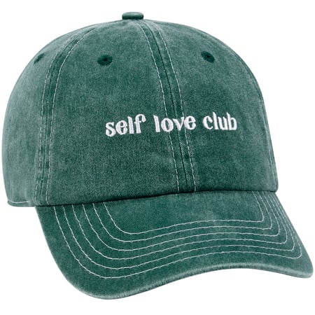 Self Love Club Baseball Cap - Cotton, Metal