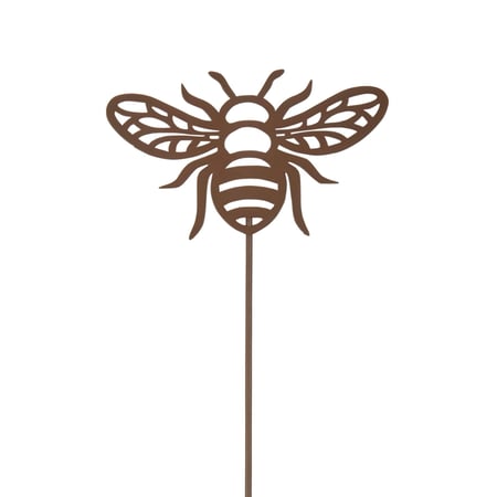 Bee Garden Pick - Metal