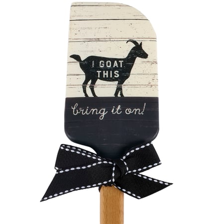 I Goat This Spatula - Silicone, Wood