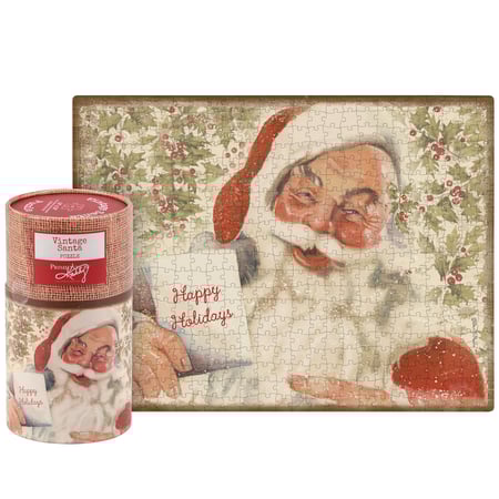 Vintage Santa Puzzle - Paper