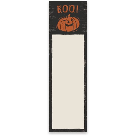 Boo! List Pad - Paper, Magnet
