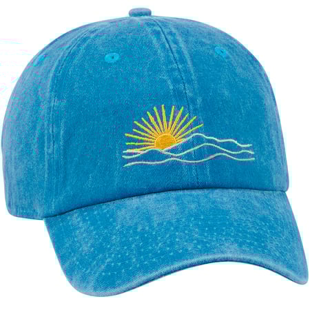 Soul Full Of Sunshine Blue Baseball Cap - Cotton, Metal
