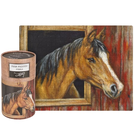 Buckskin Horse Puzzle - Paper