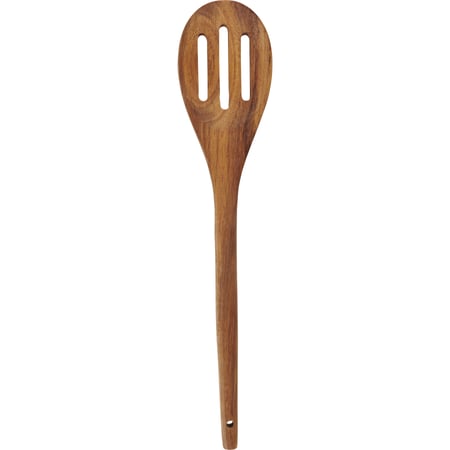 Simple Farm Slotted Spoon - Wood