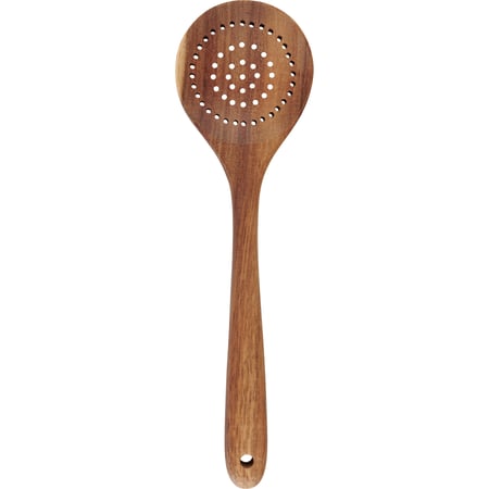 Simple Farm Small Strainer Spoon - Wood