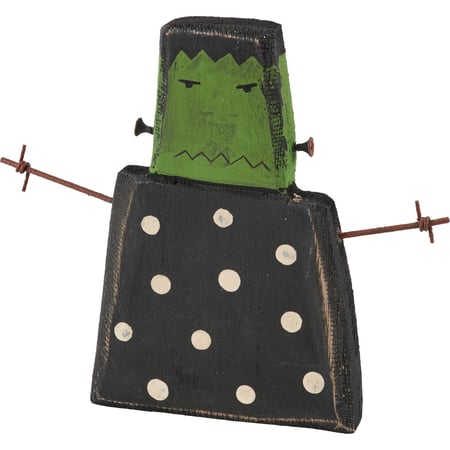 Monster Chunky Sitter - Wood, Metal, Wire