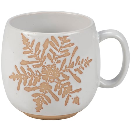 Snowflake Mug - Stoneware