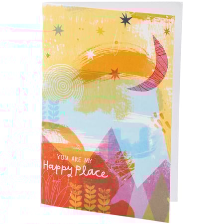 My Happy Place Greeting Card - Paper