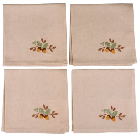 Fall Napkin Set - Cotton, Linen