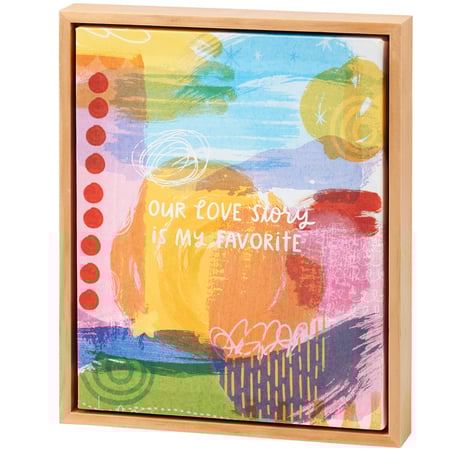 My Favorite Wall Decor - Wood, Canvas