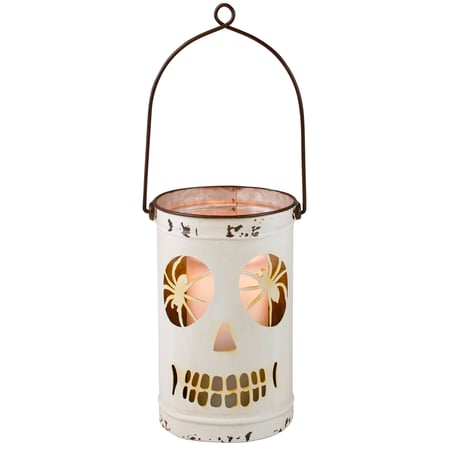 Skull Lantern - Metal