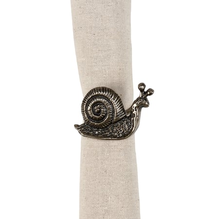 Snail Napkin Ring - Metal