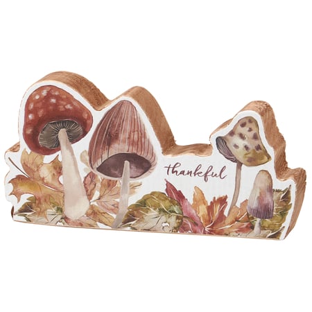 Thankful Chunky Sitter - Wood, Paper