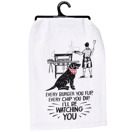Every Burger Kitchen Towel - Cotton