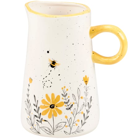 Bee Pitcher - Stoneware