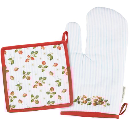 Strawberry Kitchen Set - Cotton