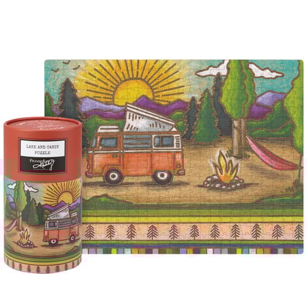 Camper Puzzle - Paper