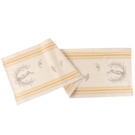 Rabbit Crest Table Runner - Cotton