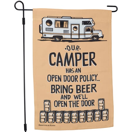 Bring Beer Garden Flag - Polyester