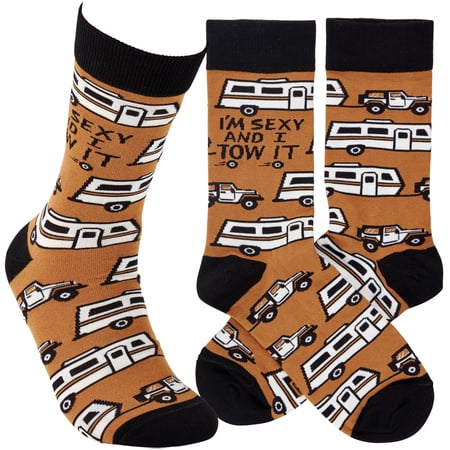 Tow It Socks - Cotton, Nylon, Spandex
