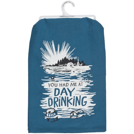 Day Drinking Kitchen Towel - Cotton