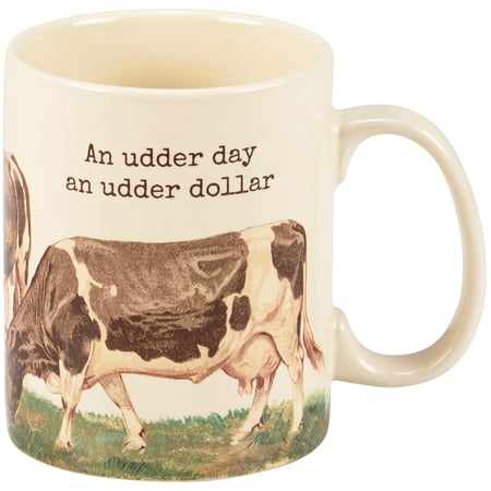Udder Day Mug - Stoneware