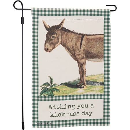 Wishing You Garden Flag - Polyester