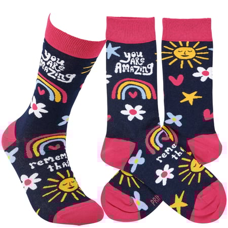 Amazing Socks - Cotton, Nylon, Spandex