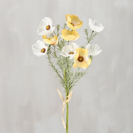 Sunshine Cosmos Bouquet - Plastic, Fabric, Wire