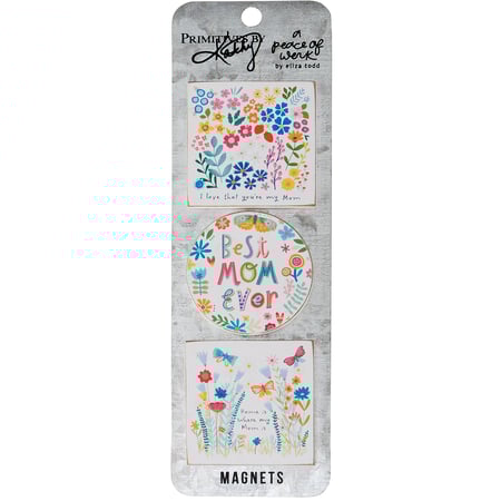 My Mom Magnet Set - Wood, Paper, Metal, Magnet