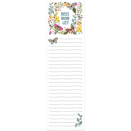 Boss Mom List Pad - Paper, Magnet