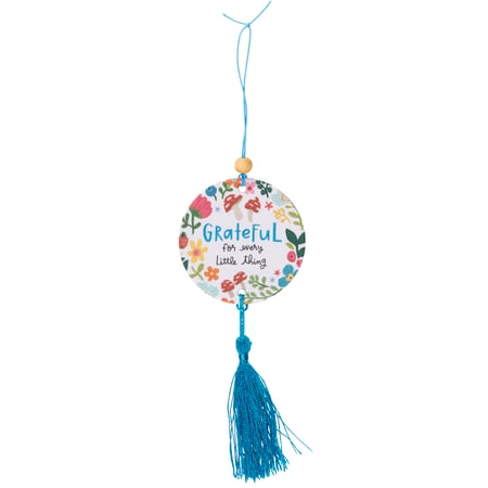 Grateful Air Freshener - Paper, String, Wood