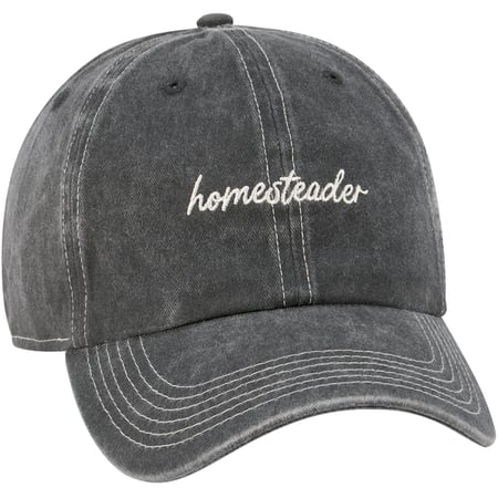Homesteader Baseball Cap - Cotton, Metal