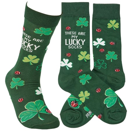 My Lucky Socks - Cotton, Nylon, Spandex