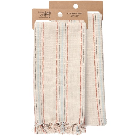 Ticking Stripe Kitchen Towel - Cotton