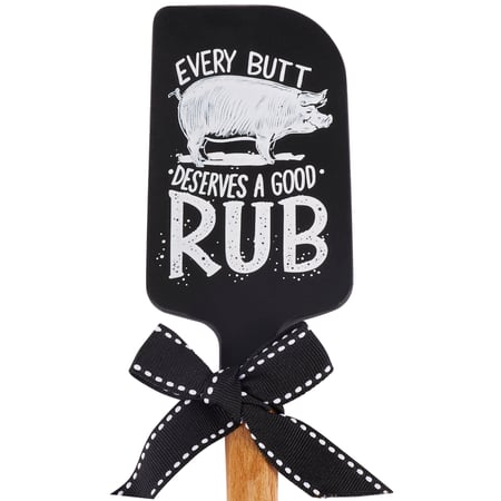 Good Rub Spatula - Silicone, Wood