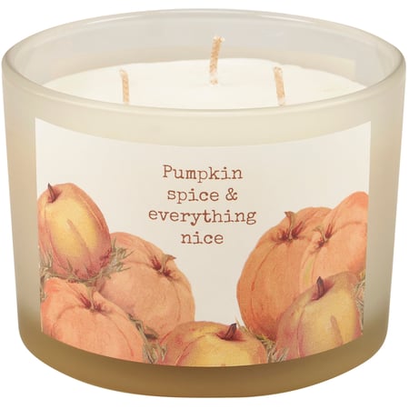 Everything Nice Candle - Soy Wax, Glass, Cotton