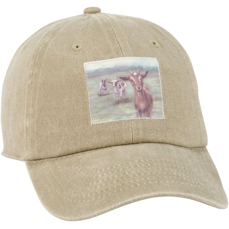 Goats Baseball Cap - Cotton, Metal