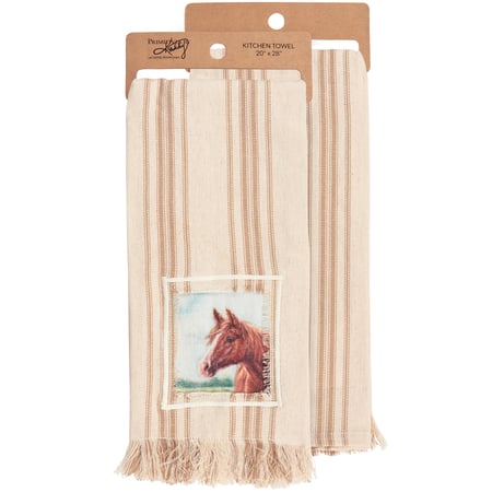 Horse Kitchen Towel - Cotton