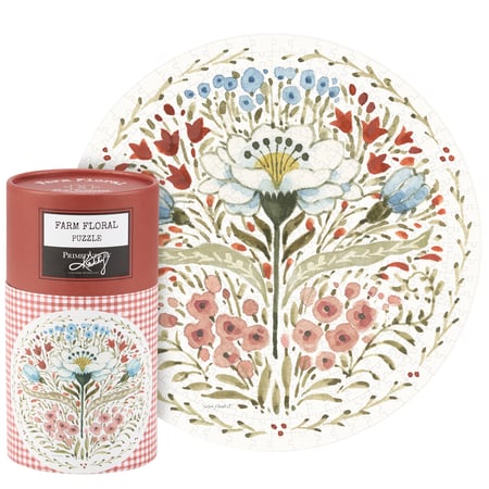 Floral Farmhouse Puzzle - Paper