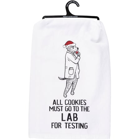 To The Lab Kitchen Towel - Cotton, Glitter