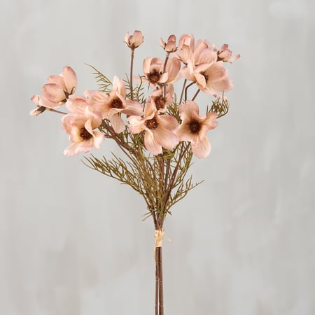 Magnolia Floral Pick - Plastic, Wire, Fabric