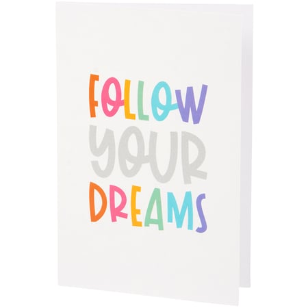 Your Dreams Greeting Card - Paper