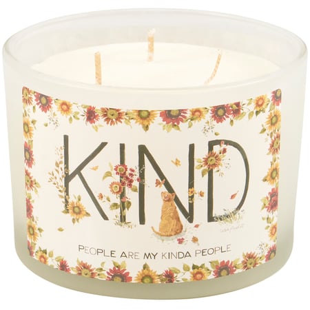 Kind People Candle - Soy Wax, Glass, Cotton