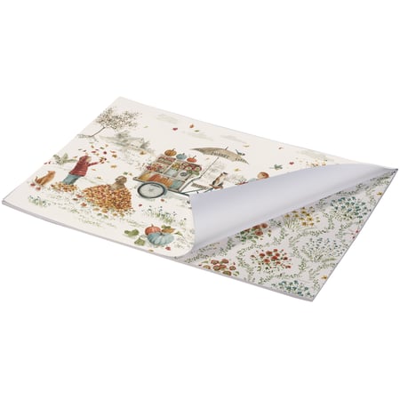 Fall Days Paper Placemat Pad - Paper