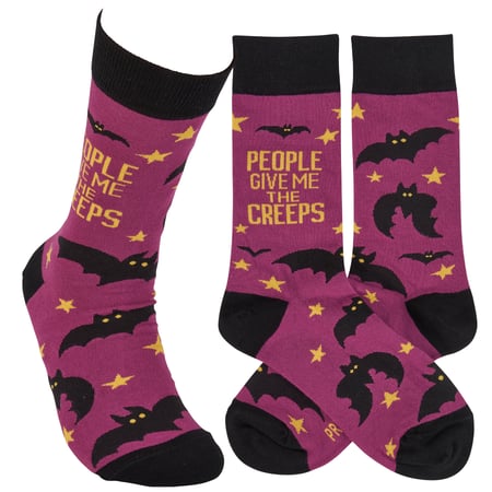 The Creeps Socks - Cotton, Nylon, Spandex