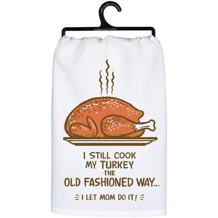 Old Fashioned Kitchen Towel - Cotton